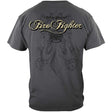 Elite Breed Honor Respect Firefighter T-Shirt - Gray