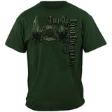 Elite Breed Irish Firefighter T-Shirt - Military Green