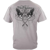 Elite Breed Sacrifice Firefighter T-Shirt - Ice Gray