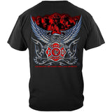 Sacrifice Beyond the Call of Duty Eagle Firefighter T-Shirt