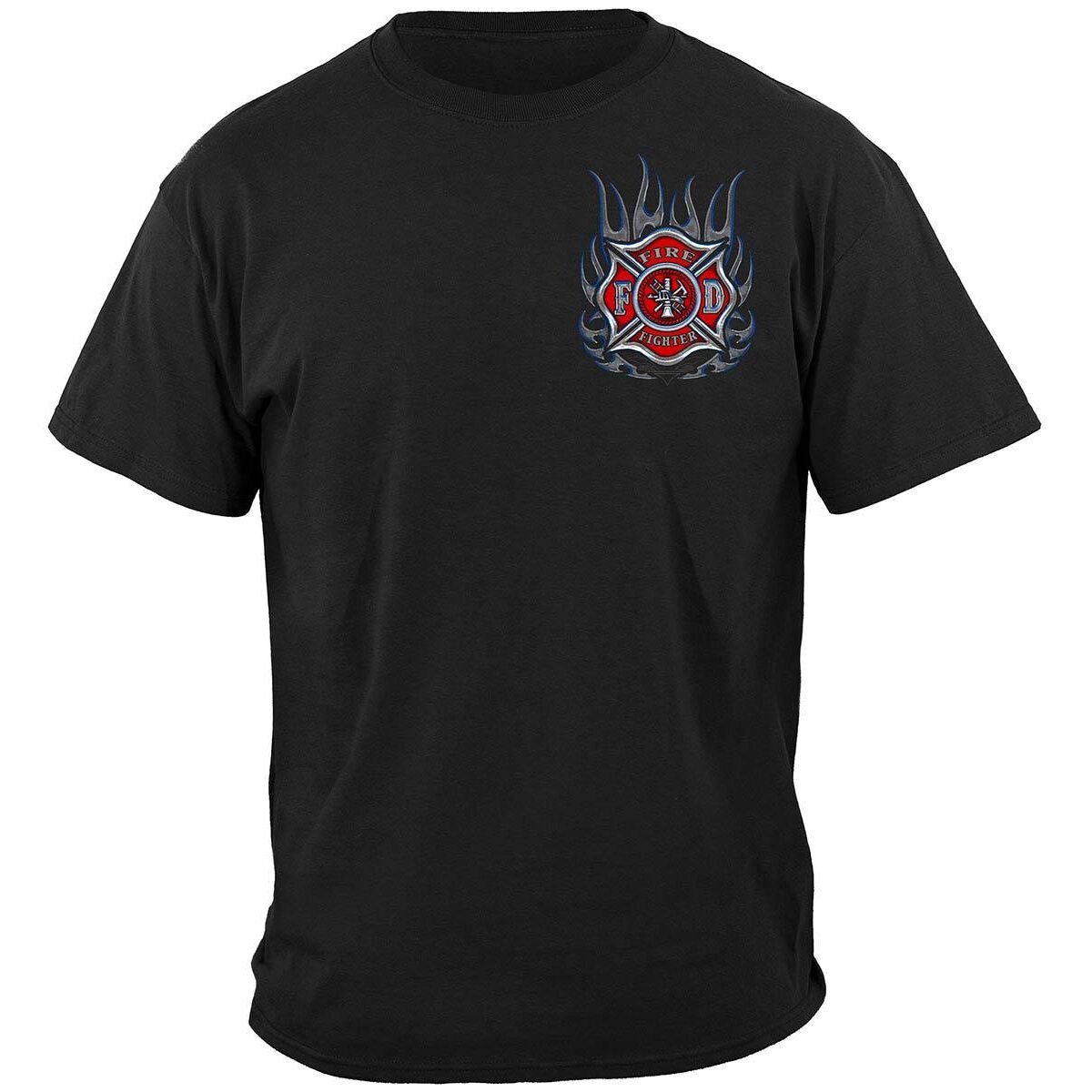 Sacrifice Beyond the Call of Duty Eagle Firefighter T-Shirt