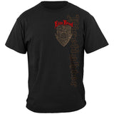 Elite Breed Born a Firefighter T-Shirt - Black