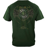 Elite Breed Irish Police Officer T-Shirt - Military Green