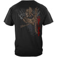 Elite Breed Warrior Firefighter T-Shirt - Black