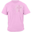 Firefighter Fire Angel Pink Ladies T-Shirt