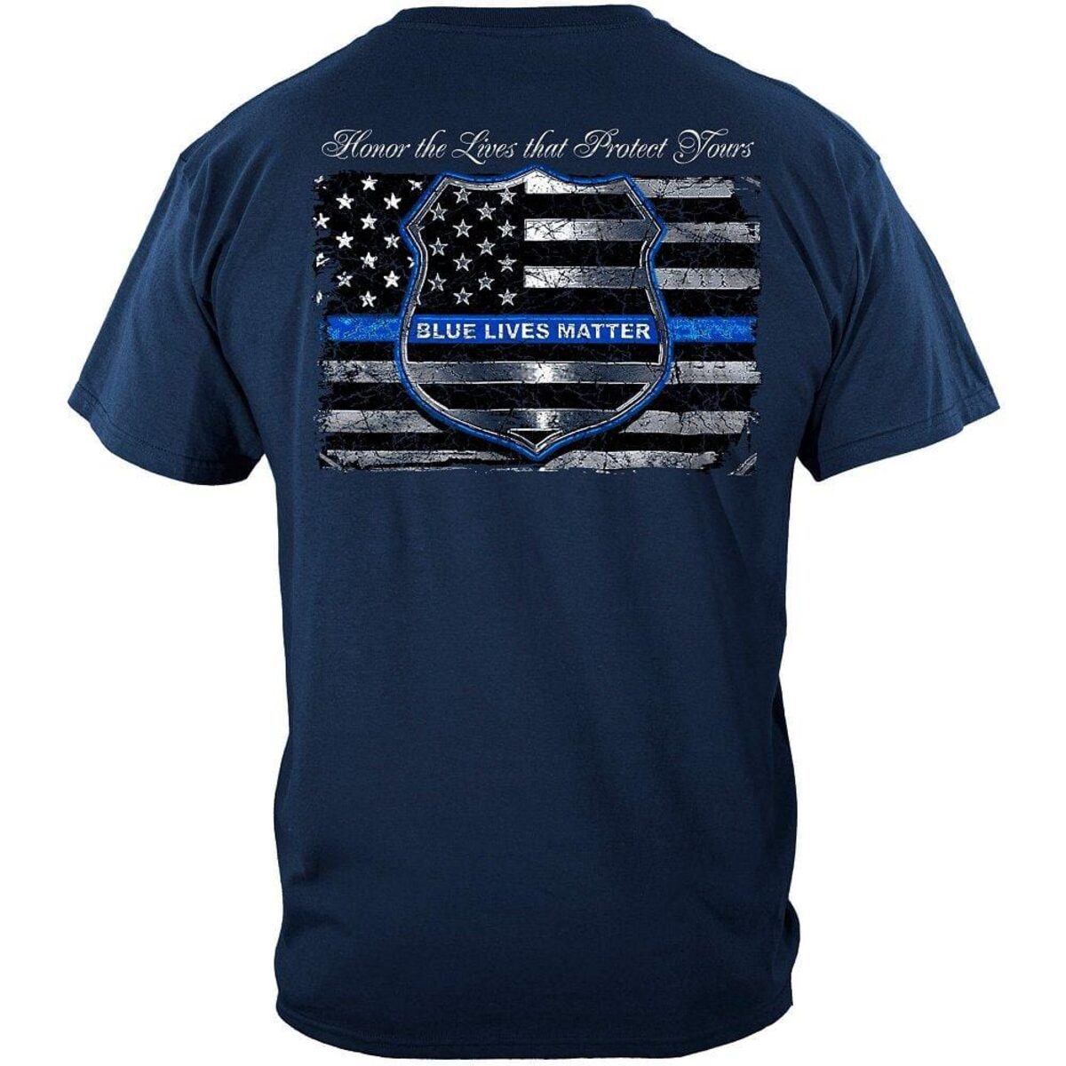 Blue Lives Matter Law Enforcement T-Shirt