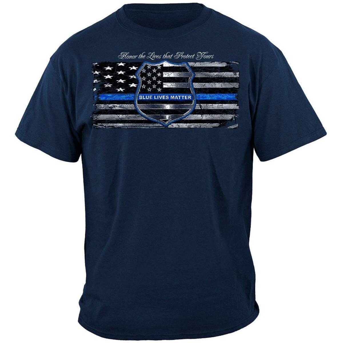 Blue Lives Matter Law Enforcement T-Shirt