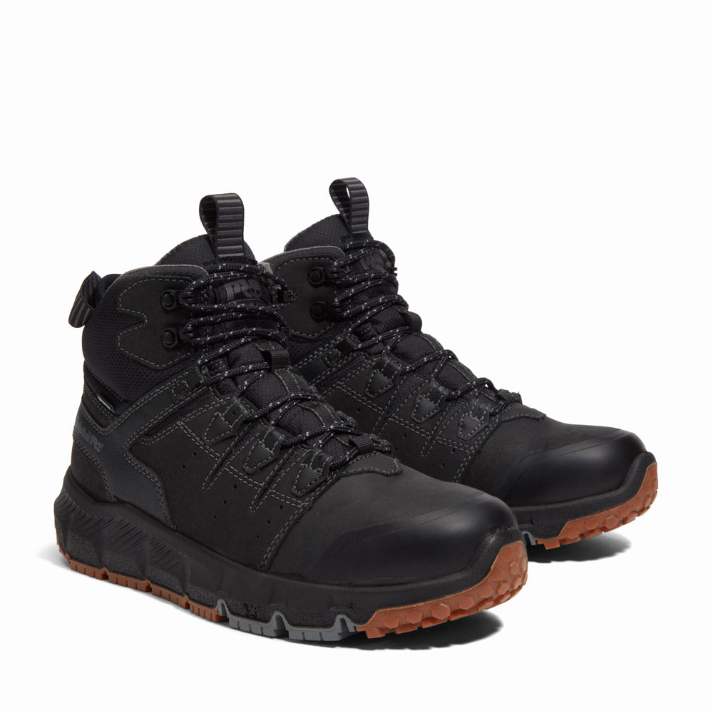 Timberland Tempe 6-inch Soft Toe Waterproof Men's Black Work Boot