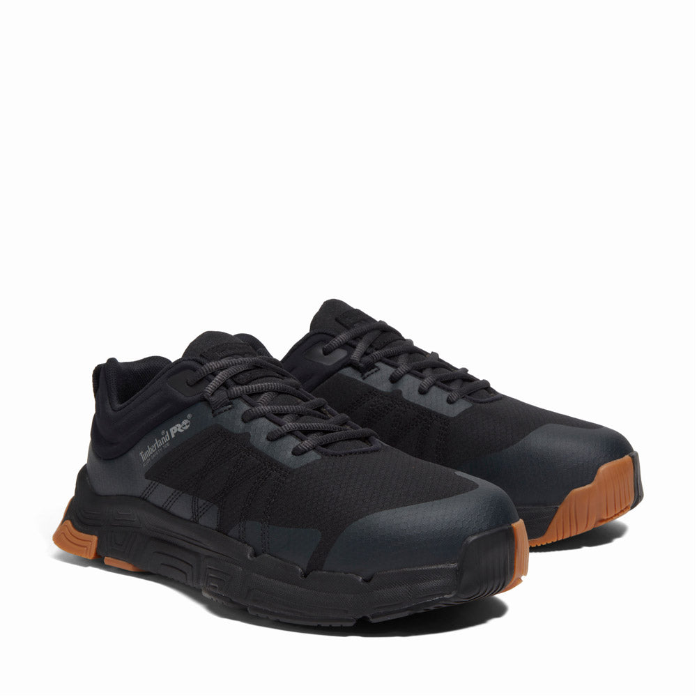 Timberland XR-1 Natural Fit Safety Toe Mens Black Work Sneaker