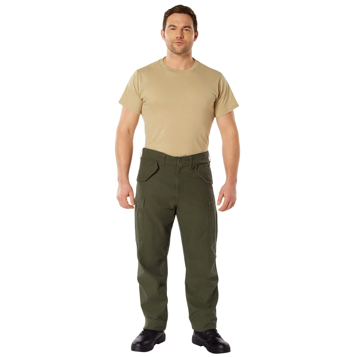 Vintage M-65 Olive Drab Army Fatigue Pants