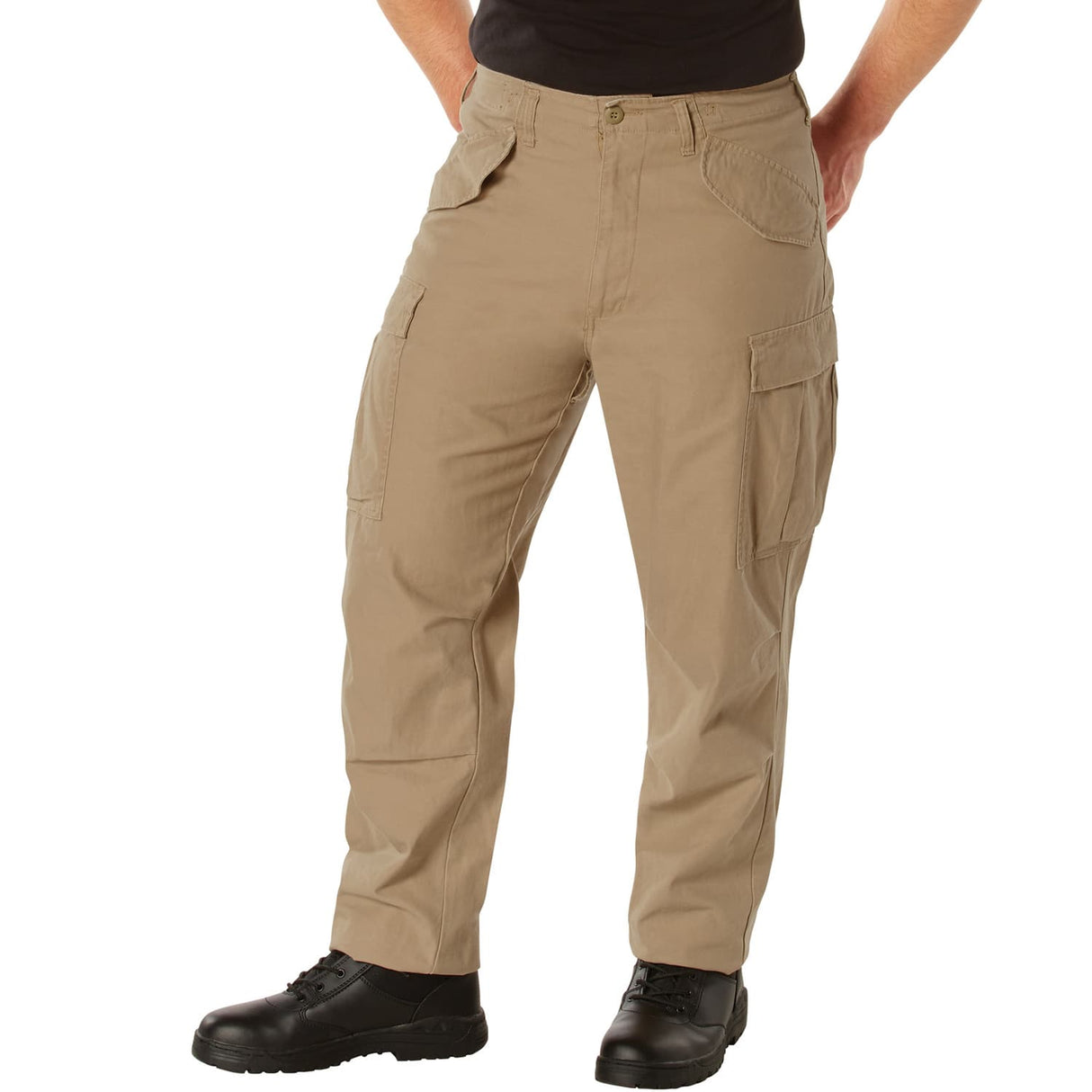 Khaki Vintage M-65 Cargo Pants